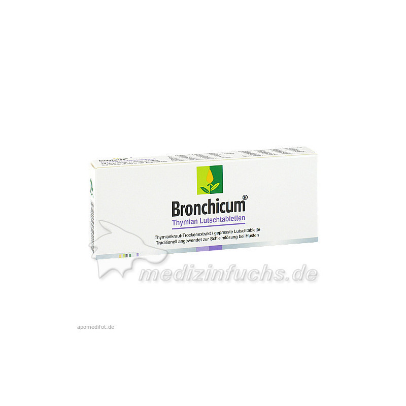 Bronchicum Thymian Lutschtabletten, 20 ST – PZN 9287865