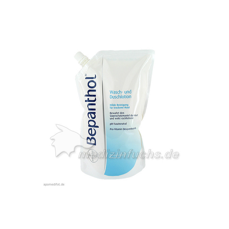 Bepanthol WASCH-UND DUSCHLOTION Nachfüllbeutel, 800 ML – PZN 3043872