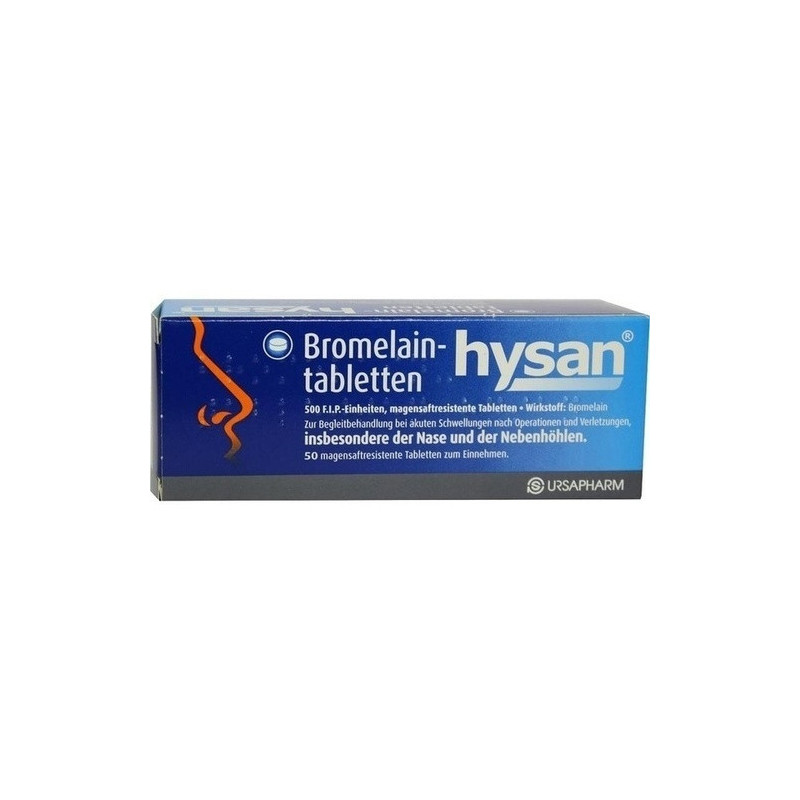 Bromelaintabletten hysan, 50 ST – PZN 9246151