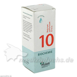 Biochemie Pflüger Nr. 10 Natrium sulfuricum D 6, 100 ML – PZN 6324749