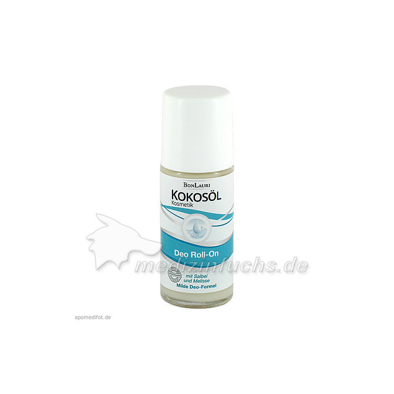 Bonlauri Kokosoel Deo Roll-On mit Salbei und Melis, 50 ML – PZN 10797436