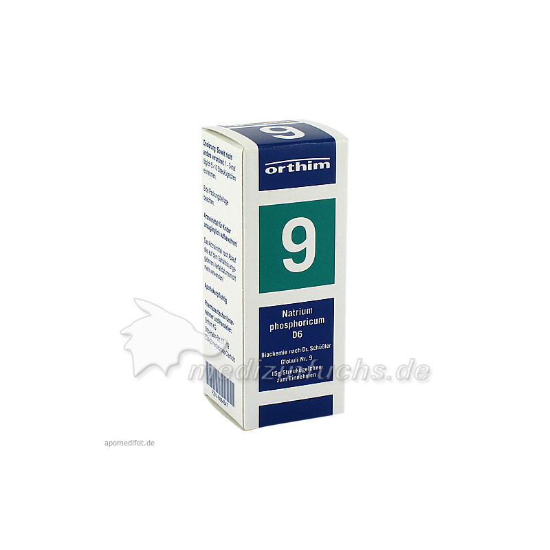 Biochemie Globuli Nr. 9 Natrium phosphoricum D 6, 15 G – PZN 8884547