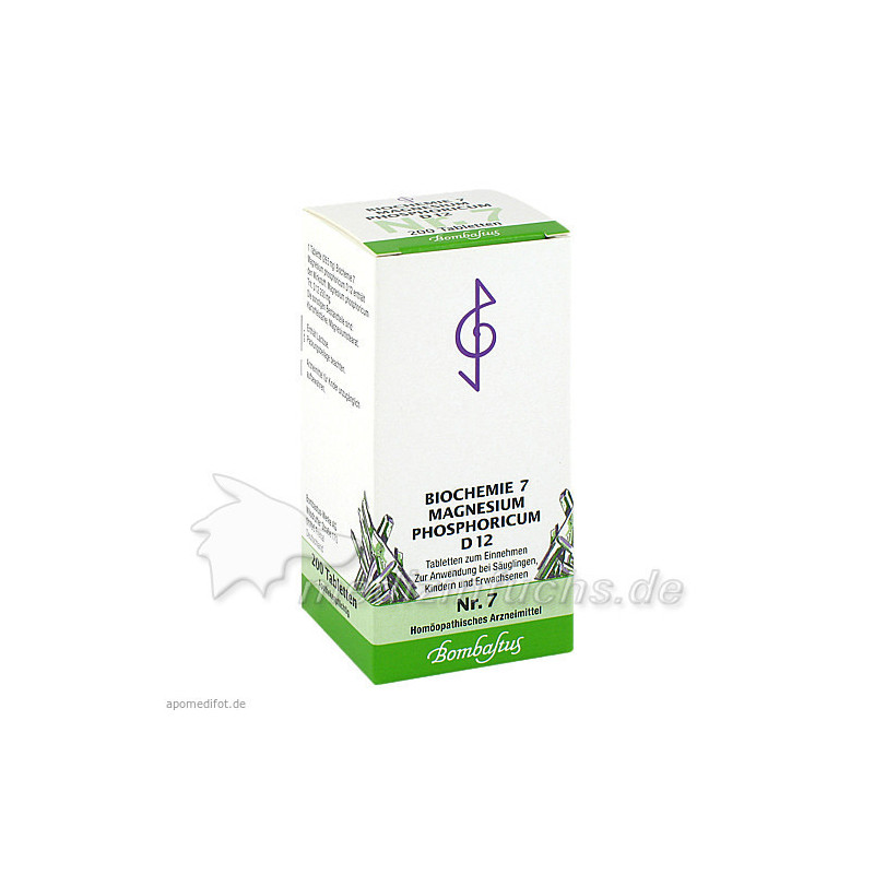 Biochemie 7 Magnesium phosphoricum D 12, 200 ST – PZN 1073685
