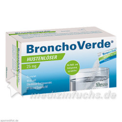 Bronchoverde Hustenlöser 25mg, 20 ST – PZN 10106716