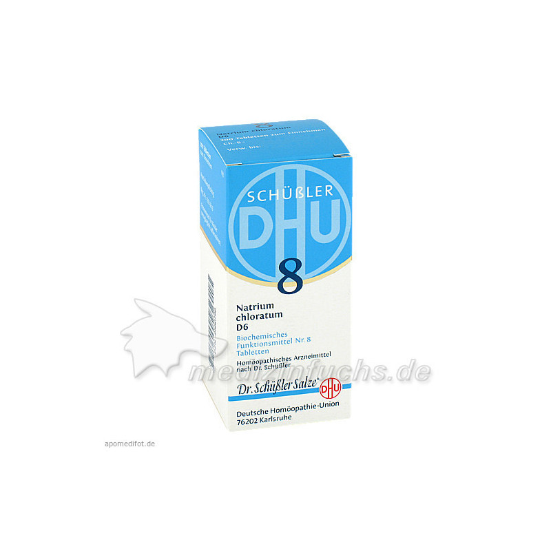 BIOCHEMIE DHU 8 NATRIUM CHLORATUM D 6, 200 ST – PZN 2580786