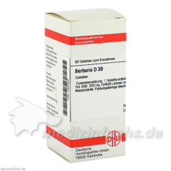 BERBERIS D30, 80 ST – PZN 2807847