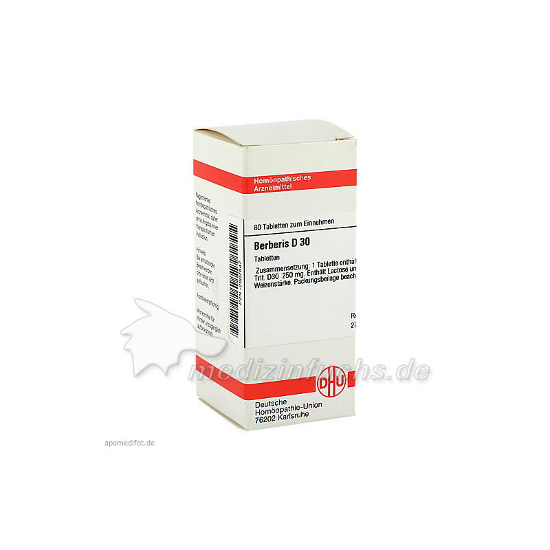 BERBERIS D30, 80 ST – PZN 2807847