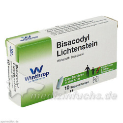 BISACODYL 10MG LICHTENSTEI, 10 ST – PZN 1839302