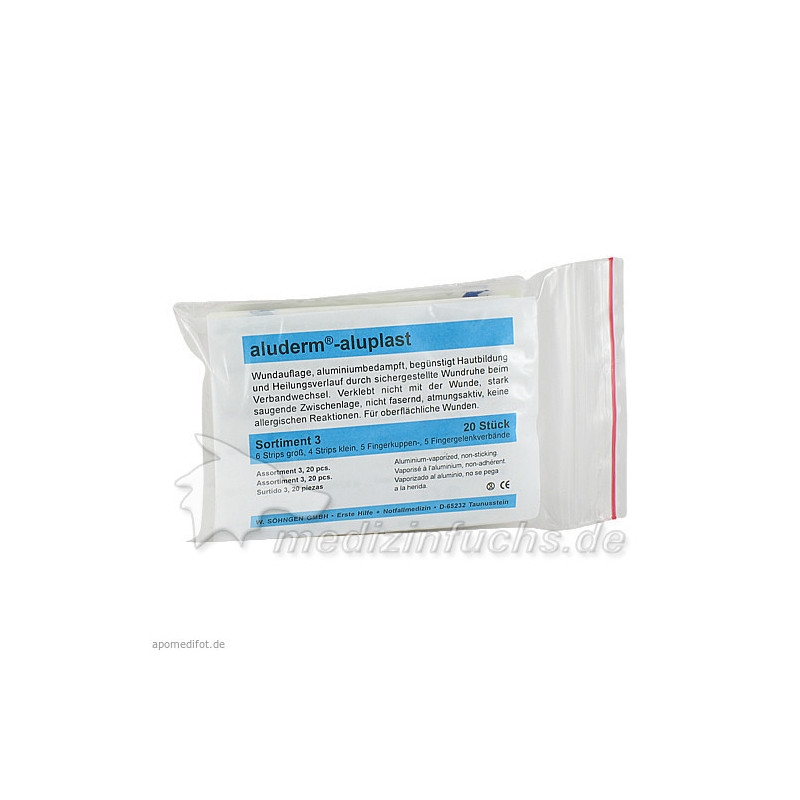 ALUDERM aluplast Pflastersort.3 elast., 1 ST – PZN 199160