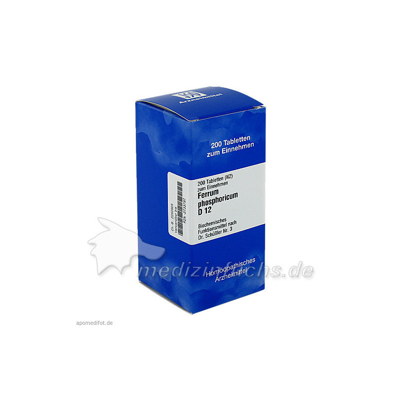 BIOCHEMIE 3 FERR PHOS D12, 200 ST – PZN 2733787