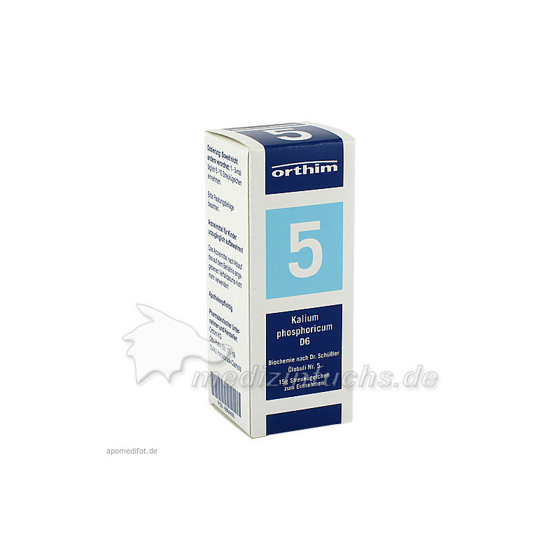 Biochemie Globuli Nr. 5 Kalium phosphoricum D 6, 15 G – PZN 8884493