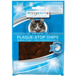bogadent PLAQUE-STOP CHIPS Katze, 50 G – PZN 10193951
