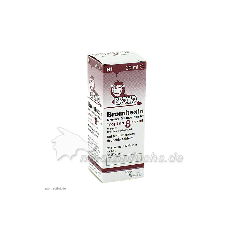 BROMHEXIN K.Meuselb.Trf.8mg/ml, 30 ML – PZN 2417879