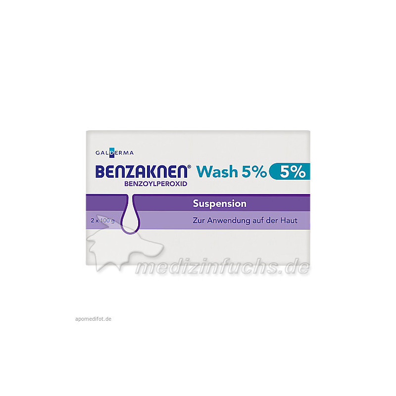 Benzaknen Wash 5%, 2X100 G – PZN 9206298