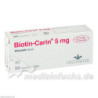Biotin Carin 5mg Lactose-Glutenfrei, 50 ST – PZN 3063047