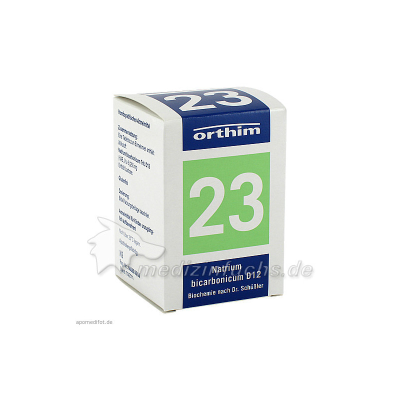 BIOCHEMIE Orthim 23 Natrium bicarbonicum D 12 Tab., 200 ST – PZN 7417447