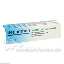 Bepanthen Augen u. Nasensalbe, 5 G – PZN 1578681