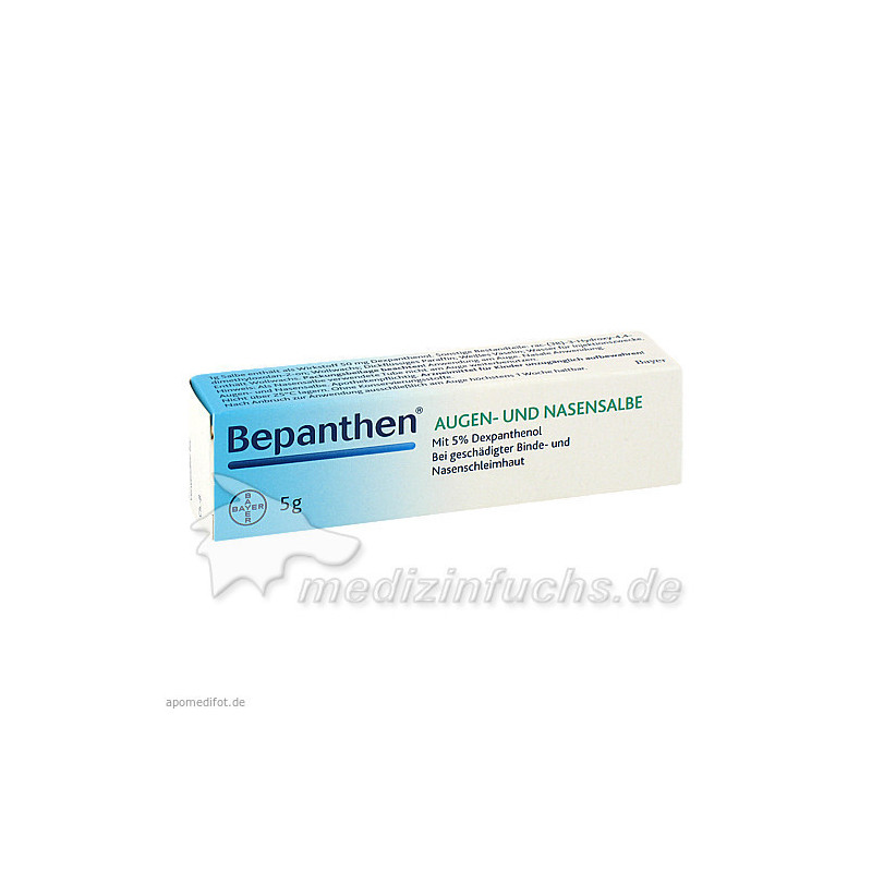 Bepanthen Augen u. Nasensalbe, 5 G – PZN 1578681