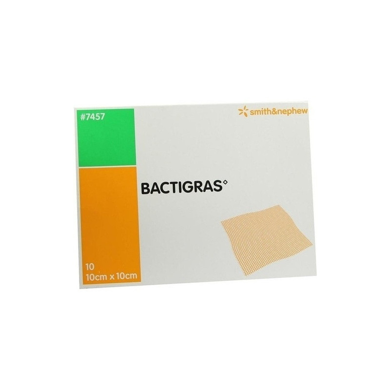 Bactigras 10x10cm, 10 ST – PZN 8407379