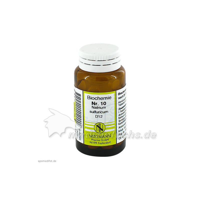 BIOCHEMIE 10 NATR SULF D12, 100 ST – PZN 5955614