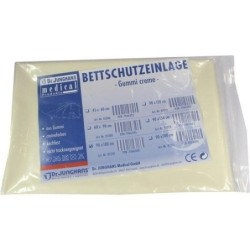 BETTSCHUTZEINLAGE GUMMI 90x100 CREME, 1 ST – PZN 7466368
