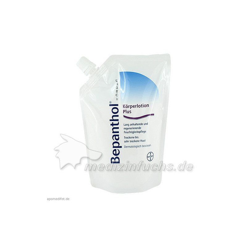 Bepanthol Körperlotion Plus Nachfüllbeutel, 400 ML – PZN 2293578