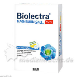 Biolectra Magnesium 243 forte Zitrone, 60 ST – PZN 6716372