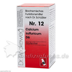 Biochemie 12 Calcium sulfuricum D6, 200 ST – PZN 3886702