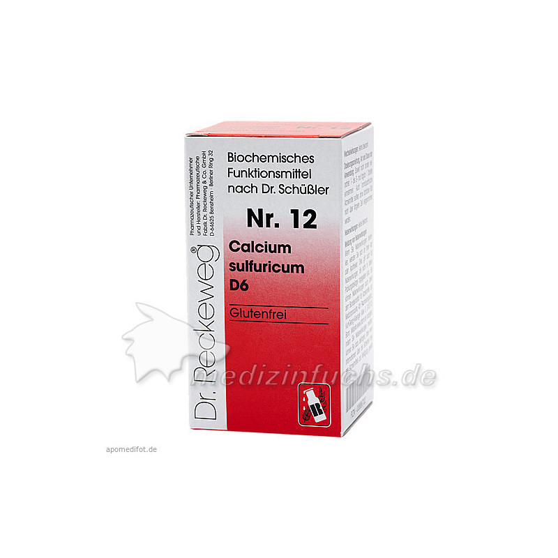 Biochemie 12 Calcium sulfuricum D6, 200 ST – PZN 3886702