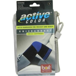 BORT ActiveColor Kniebandage schwarz small, 1 ST – PZN 6914729