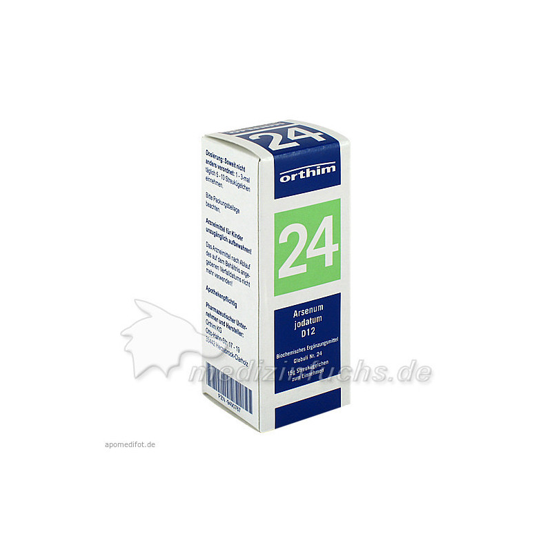 Biochemie Globuli Nr.24 Arsenicum jodatum D12, 15 G – PZN 9490767