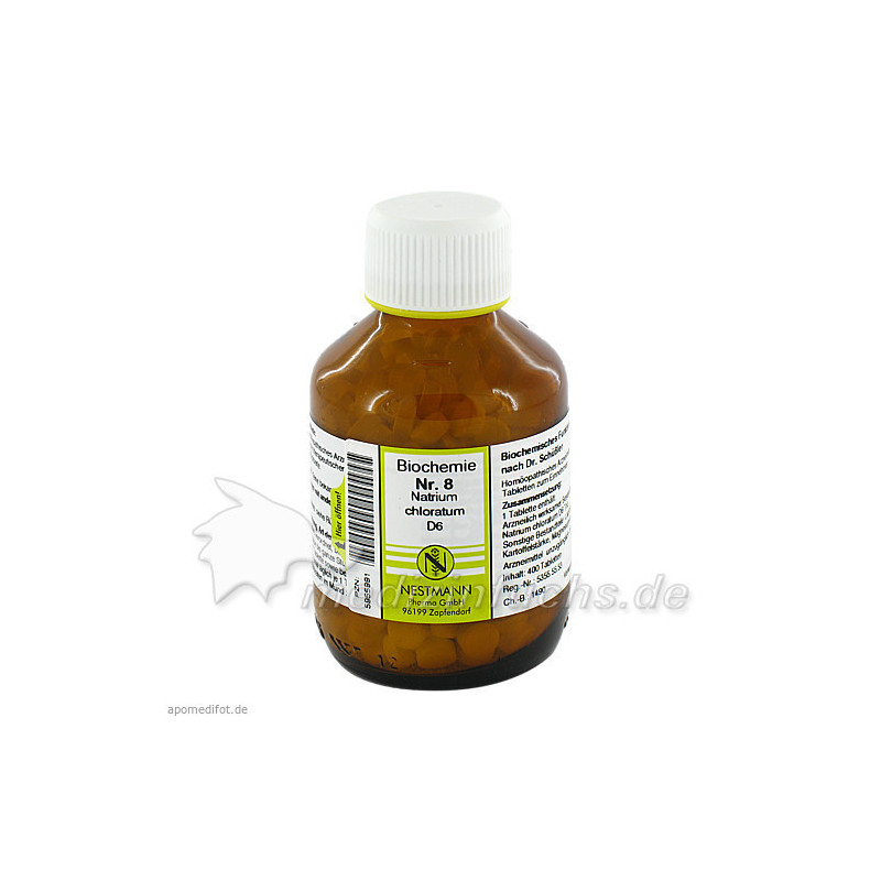 BIOCHEMIE 8 NATR CHLOR D 6, 400 ST – PZN 5955991