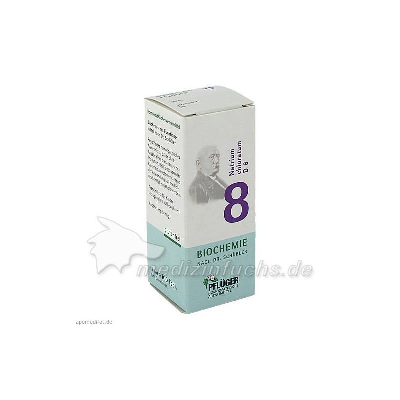 Biochemie Pflüger Nr. 8 Natrium chloratum D 6, 100 ST – PZN 6319375