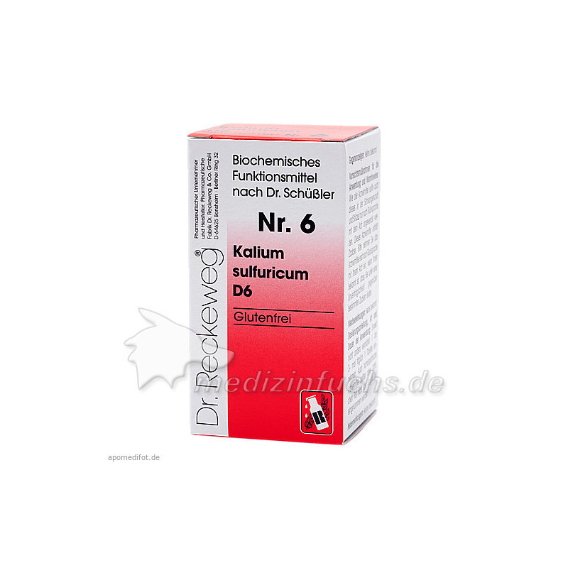 Biochemie 6 Kalium sulfuricum D6, 200 ST – PZN 3886613