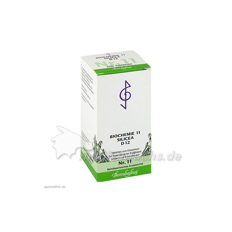 Biochemie 11 Silicea D 12, 200 ST – PZN 1074101