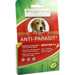 bogacare ANTI-PARASIT Spot on Hund klein, 4X1.5 ML – PZN 7757309