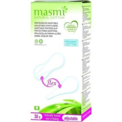 Bio Slipeinlagen Flex 100% Bio Baumwolle MASMI, 30 ST – PZN 11286637