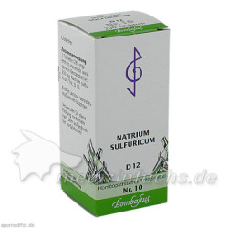 Biochemie 10 Natrium sulfuricum D 12, 200 ST – PZN 1073892