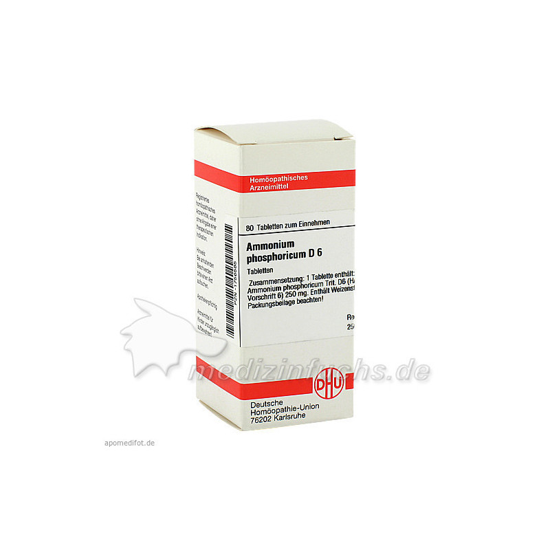 AMMONIUM PHOSPH D 6, 80 ST – PZN 1756585