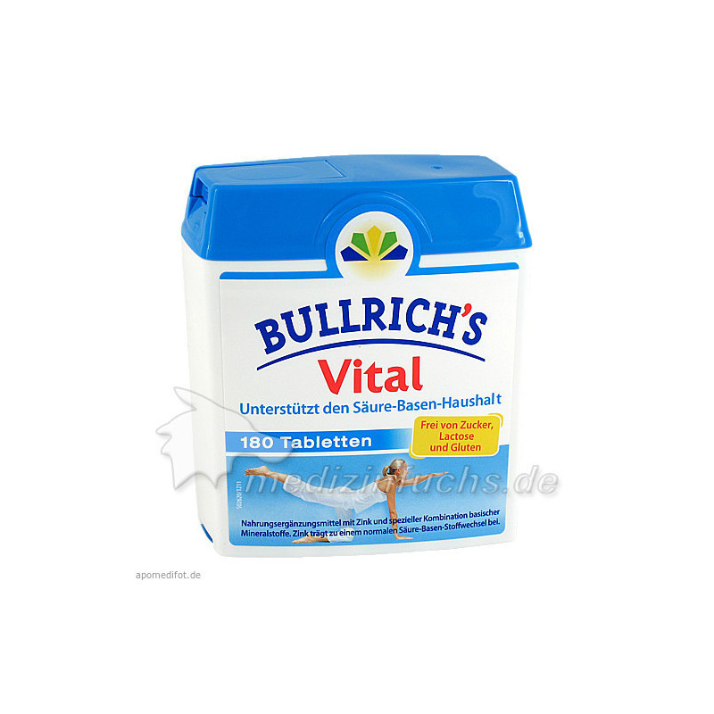 BULLRICHS Vital Tabletten, 180 ST – PZN 156831