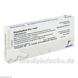 Bryophyllum 5% (1ml), 8X1 ML – PZN 1755829