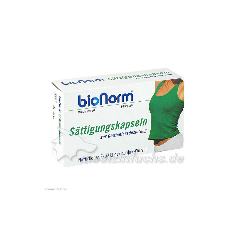 bioNorm Sättigungskapseln Konjak, 60 ST – PZN 1998288