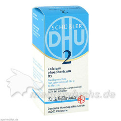 BIOCHEMIE DHU 2 CALCIUM PHOSPHORICUM D 3, 200 ST – PZN 2580438