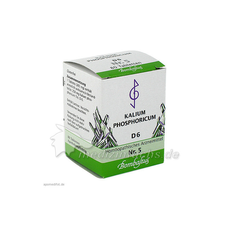 Biochemie 5 Kalium phosphoricum D 6, 80 ST – PZN 4325271
