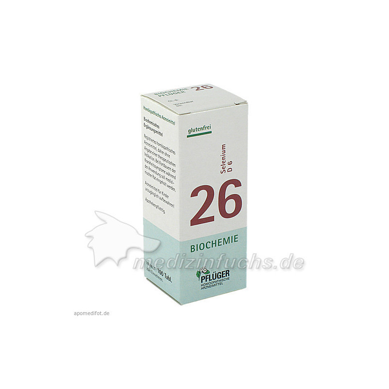 Biochemie Pflüger Nr. 26 Selenium D6, 100 ST – PZN 6323106