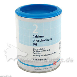 BIOCHEMIE DHU 2 CALCIUM PHOSPHORICUM D 6, 1000 ST – PZN 273873