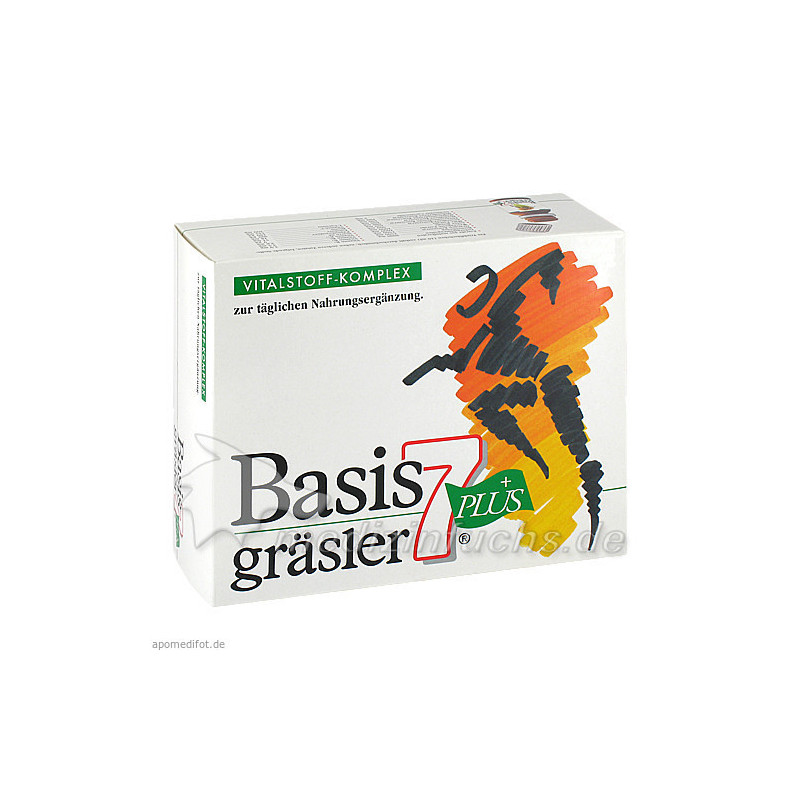 BASIS 7 gräsler plus Trinkfläschchen, 30X10 ML – PZN 7125383