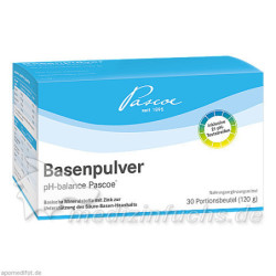Basenpulver pH-balance Pascoe, 30X4 G – PZN 5462969