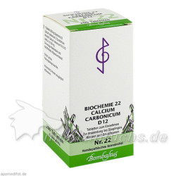 Biochemie 22 Calcium carbonicum D12, 200 ST – PZN 4325265