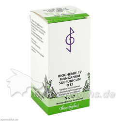 Biochemie 17 Manganum sulfuricum D12, 200 ST – PZN 4324975